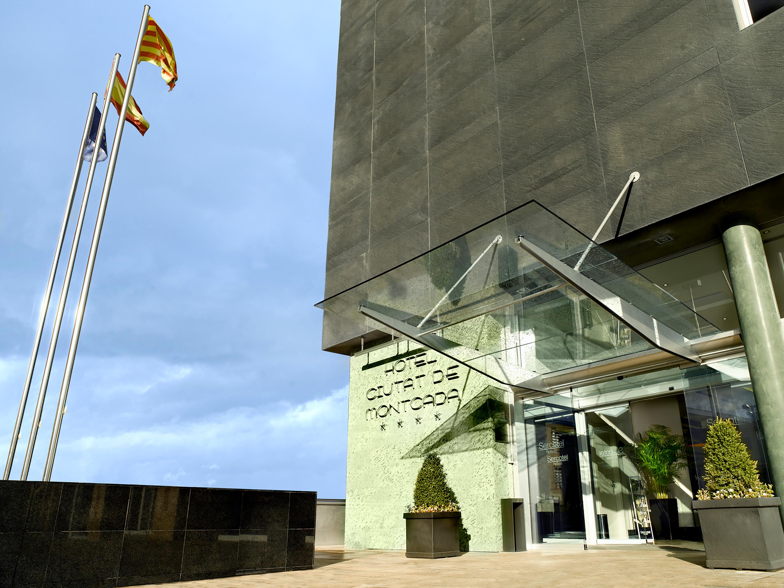 Sercotel Ciutat De Montcada Bagian luar foto